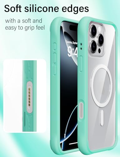 Coque iPhone 16 Pro MagSafe X-level transparente en polycarbonate rigide avec 3 protections - 2