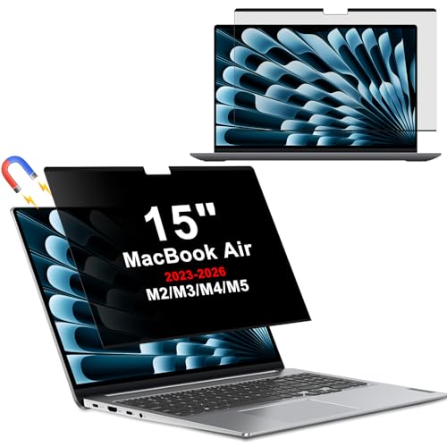 Filtro de privacidad para MacBook Air 15 ideal para teletrabajo seguro y sin reflejos