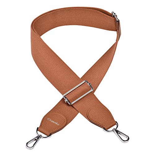 CtopoGo Ajustable Universal Correa de Hombro Cinturón Bolsa Accesorios Bolso De Hombro del Cinturón Recambio Desmontables para Mujeres para Equipaje, Correas de Hombro portatil (Oro)