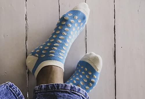 Image of Mint & Oak Low Cut Ankle Women Socks, Christmas Gift Quirky Socks For Friends, Cute Funky Socks, Christmas Secret Santa Gifts For Women