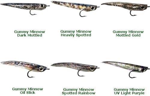 MFC Gummy Minnow Flies Assortment