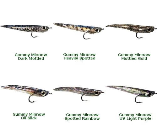 MFC Gummy Minnow Flies Assortment
