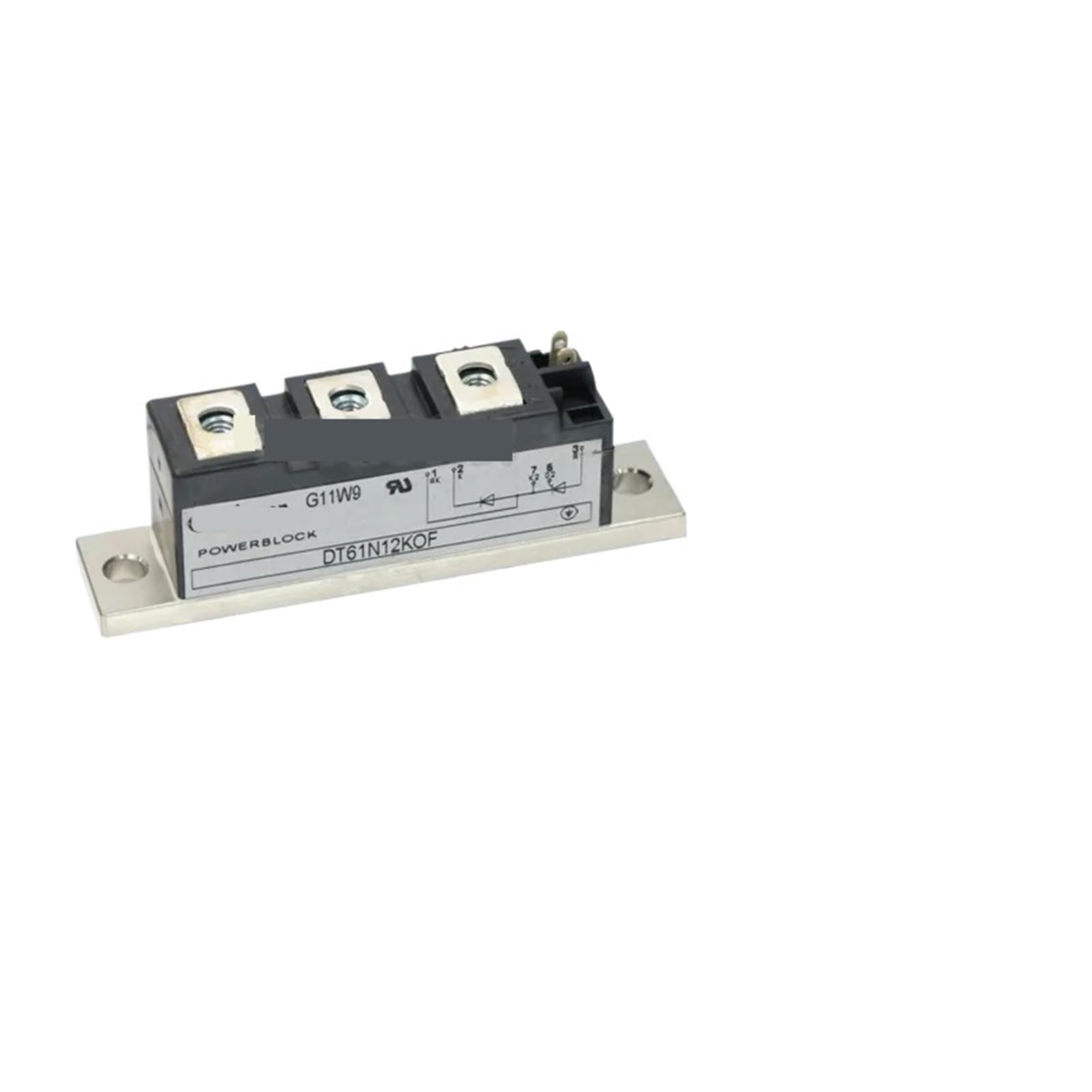 Module de thyristor DT250N12KOF semi conducteur de puissance et pont redresseur silicium