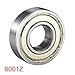 2pcs Ball Bearings 6000ZZ 6001ZZ 609ZZ Double Shield High Carbon Steel Z1 for Industrial Equipment Motor(6000ZZ 10x26x8mm)