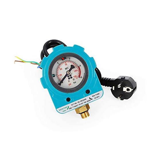 220 V 10 bar vattenpumpstyrning tryckströmbrytare pumpomkopplare tryckregulator