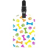 Durable pendant des années : utilisez du cuir PU de haute qualité et une boucle réglable en forme de ceinture robuste pour éviter de se briser ou de perdre vos étiquettes. Plus épais que les autres étiquettes de bagages et plus résistants aux chocs et aux intempéries pluvieuses/neigeuses.