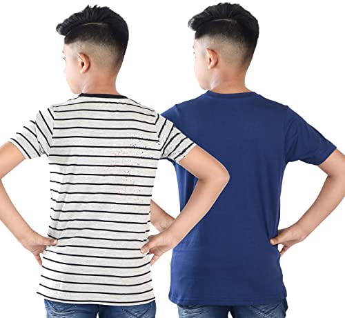 Image of Clothe Funn Boys T-Shirts Round Neck (Pack of 2)