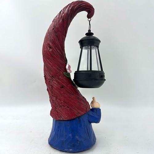 Statue de jardin en résine de haute qualité avec LED intégrée - 7