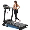 FYC Foldable Treadmills for Home, Portable Treadmill with Handles, 2.5HP Treadmills 300 lb Capacity, APP Control, Fitness Folding Walking Pad with LED Display