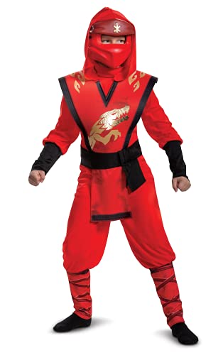 Disguise Oficial - Disfraz Ninjago Rojo, Disfraz Ninja Niño, Ninjago Disfraz, Disfraz Niño Ninja, Disfraz Niño Ninjago,Disfraz Carnaval Niño Talla M