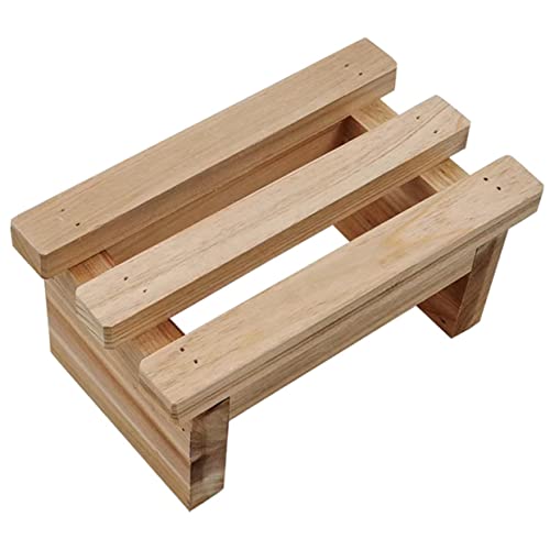 JECOMPRIS Taburete pequeño reutilizable para niños, resistente al desgaste, ideal para cambiar zapatos y uso doméstico, resistente y de diseño