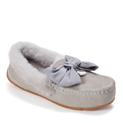 Image of Fireside By Dearfoams Women's Mel Shearling Moccasin