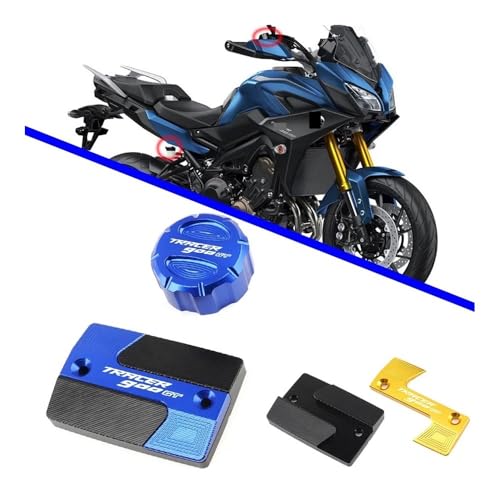 Couvercle de réservoir liquide frein moto Tracer 900 GT accessoires alu CNC
