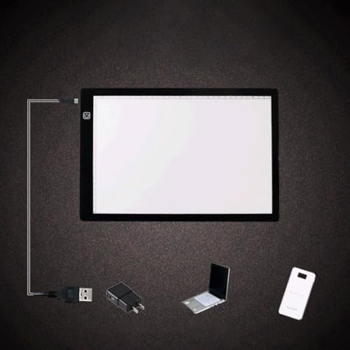 Table Lumineuse A4 LED Antireflet avec Fixation Magnétique et Intensité Variable - 5