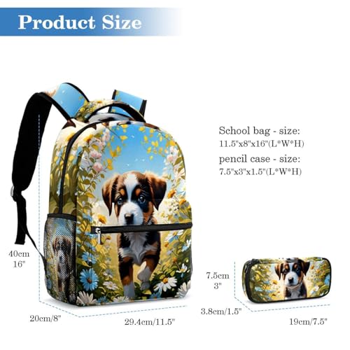 Sac à dos ultime multicolore grand volume 40cm avec sa trousse compacte - 2