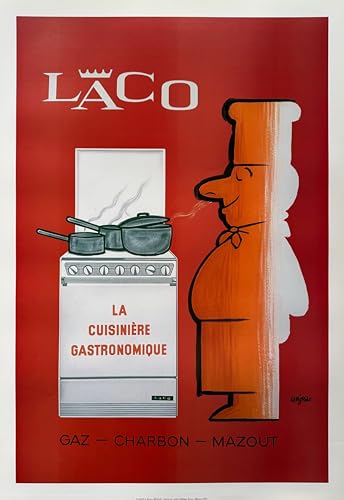 Savignac Laco poster 50X70 cm - Poster mural vintage et décoration rétro salon