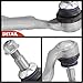 A-Premium 2 x Front Outer Tie Rod Ends, Compatible with BMW 228i 230i 328d 328i 330e 330i 335i 340i 428i 430i 435i 440i M2 M3 M4 M235i M240i