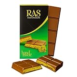 Viral Dubai Chocolate Bar Pistachio – Handmade with Pistachio Cream & Crunchy Kataifi in Belgian Milk Chocolate – Luxury Middle Eastern Knafeh-Inspired Chocolate perfect for Gift, Individually Wrapped, Halal, 95g