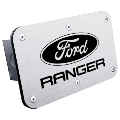 Au-TOMOTIVE GOLD, INC. Officially Licensed Class III Trailer Hitch Plug for Ford Ranger (Brushed)
