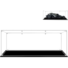 Clear Acrylic Display Case for Lego 76240- Compaible with Batmobile-Tumbler-76240- Display Box Showcase Only Display Case