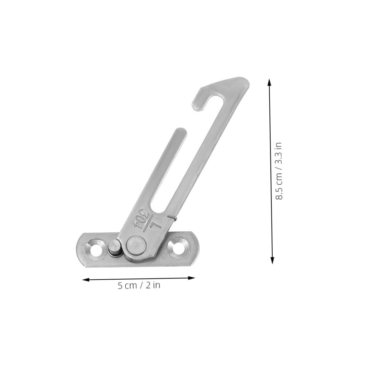 SHINEOFI 20 piezas Limitadores de Ventana Inoxidable Unidades Bloqueo de Seguridad sin Taladro para Ventanas Abatibles y Correderas Seguro Infantil Fácil Instalación y Reutilizable
