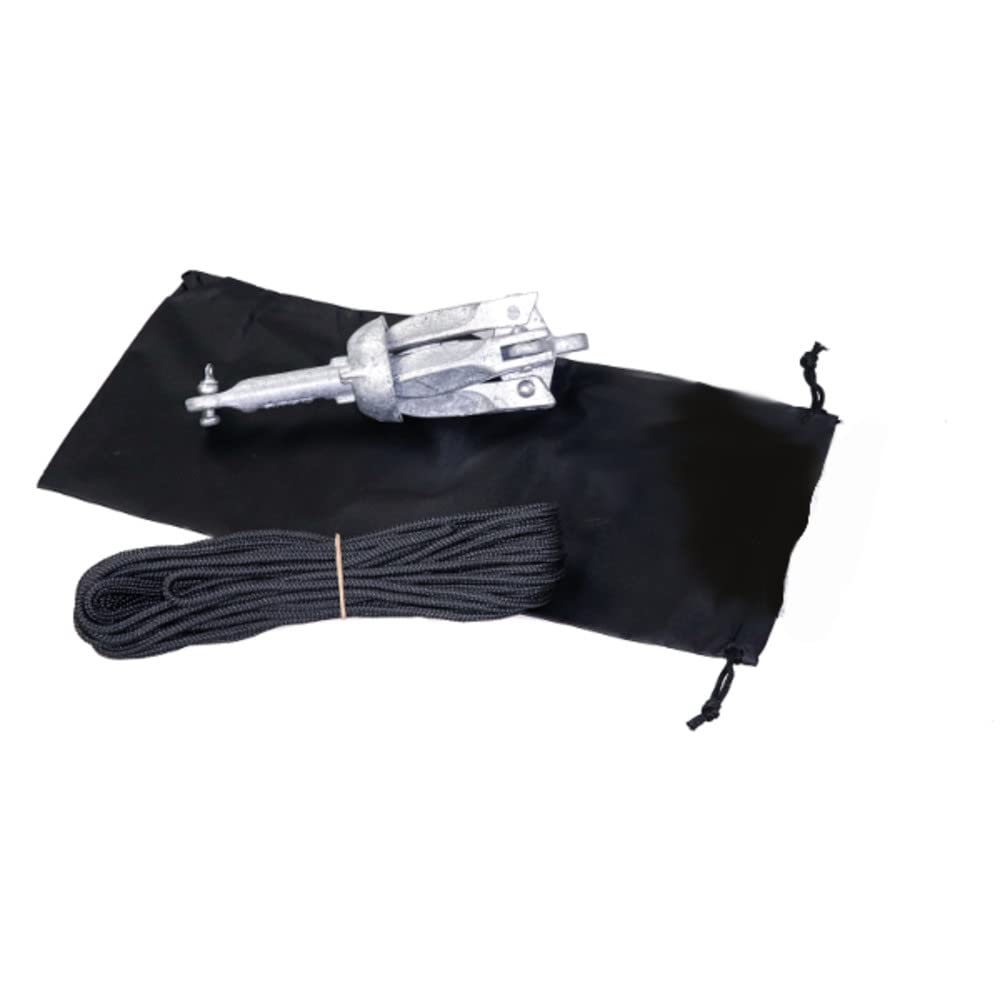 YakGear AB1 Anchor-in-A-Bag Grapnel Anchor Kit - 1.5 lbs.