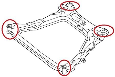 Miniatura 6 de Nisto 4 - Buje trasero para Nissan Rogue 2007-2018