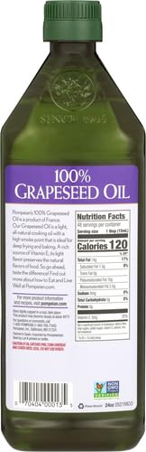 Image of Pompeian 100% Grapeseed Oil - 24 fl oz (Pack of 2)