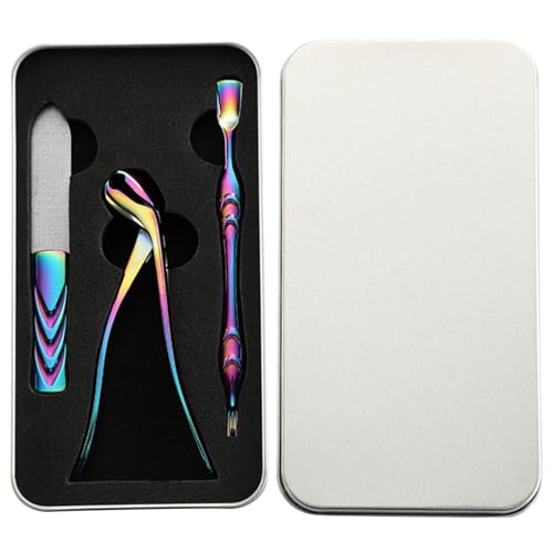 Coupe-ongles de voyage en acier inoxydable et outils cuticules pour votre routine