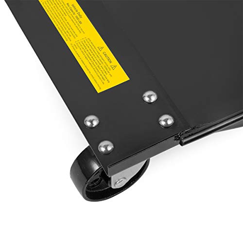 Stark Set Of 2-Pieces Moving Wheel Dolly Tire Skates Swivel Ball Bearing Auto Shop Jack Lift Move, Black #TOP2