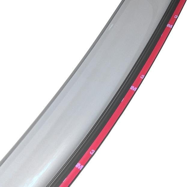 WellVisors Window Visors Wind Deflectors Compatible with Chevrolet Chevy 2012-2020 Sonic Sedan with Black Trim Rain Guards 3-847CH003