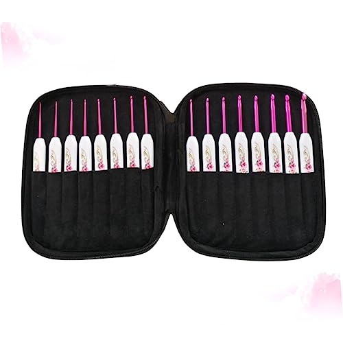 Aiguilles crochet fil tricot OFFIGAM kit outils tissage pull 16 pièces pour loisirs créatifs DIY