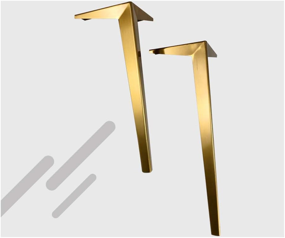 4 Furniture Legs Metal Furniture Feet Replacement Feet Furniture Support Legs Stainless Steel Bed Legs Sofa Bedside Table Legs Workbench Legs,Hardware Furniture Accessories(gold35c