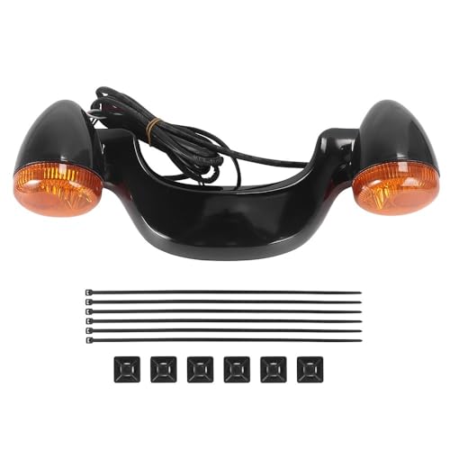 Luces de freno trasero para motocicleta intermitente barra para Touring Road Street Glide King FLHX