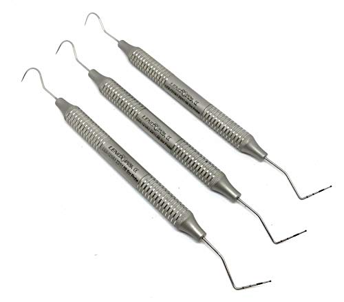 LENOX INS - 3X Dental Explorer Probe 23/11.5B Hollow Handle,High Quality Dental Instruments