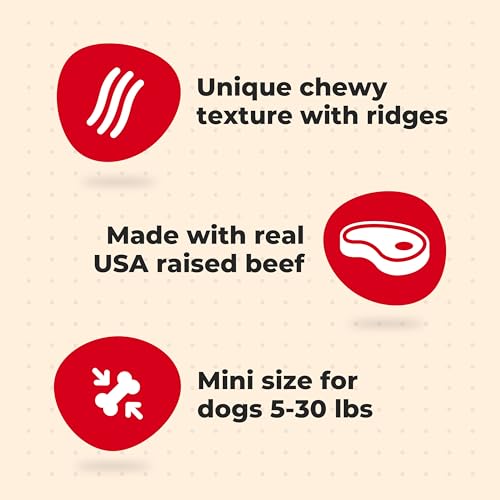 Image of Milk-Bone Comfort Chews With Real Beef, 30 Mini Dog Chews