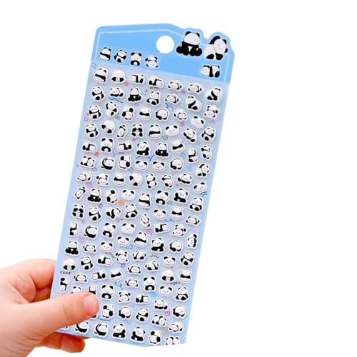 Adorable Puff Stickers for Adults Tiny Stickers for Scrapbooking Notebook Adorable Tiny Sticker for Scrapbooks