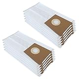 10 Microfibra Bolsas de Aspiradora para Bosch Ventaro PSM 1400, Bosch Elektrowerkzeuge Ventaro PSM1400, Ventaro PSM1400A, Rectificadora - Compatible con 2605411225