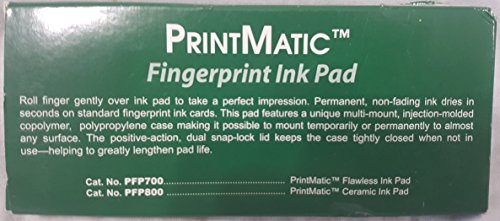 PrintMatic Flawless Ink Pad. Dimensions: 15.8 x 7.6 x 1.2cm. Weight: 88.7mL