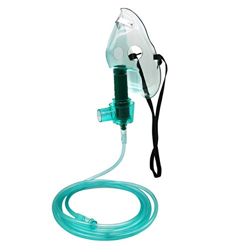 Healva 2 Pack - Adult Venturi Oxygen Mask - Oxygen Mask With Adjustable Oxygen Concentration - Adult #TOP23