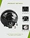 AUTOSAVER88 Fog Lights Compatible with 2005-2011 Tacoma 2007-2012 Tundra 2004-2006 Solara Fog Light Replacement,with 12V 42W H10 Bulbs, Wiring Harness and Switch,Clear Lens