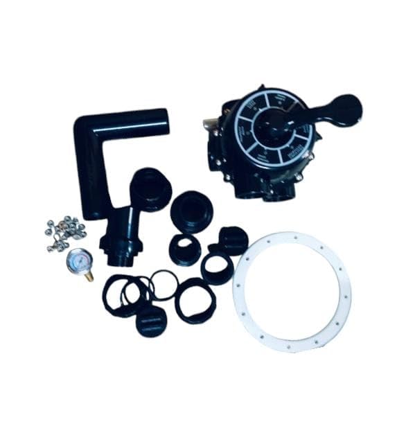 Poolx 2-Inch Side Multi-Port Valve, Reliable and Efficient Valve for Pool Water Management, Durable