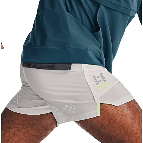 Short UA Run Anywhere gris pour homme taille S - 3