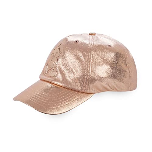 Disney Mickey Mouse Rose Gold Baseball Cap For Girls #TOP1