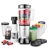 Mezclador ultra 8 en 1: la mezcla Lewis Ultra es una pieza versátil de kit que cada cocina saludable necesita. Haz que sea fácil para ti mismo crear deliciosas y saludables bebidas y funciona como una licuadora, molinillo, exprimidor y trituradora de hielo.