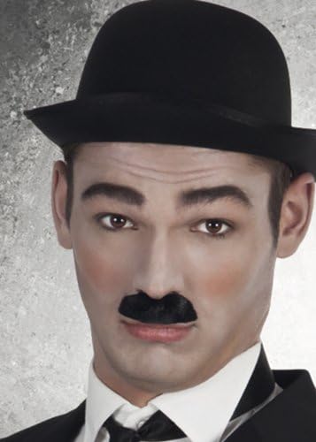 Black Charlie Chaplin Fake Moustache