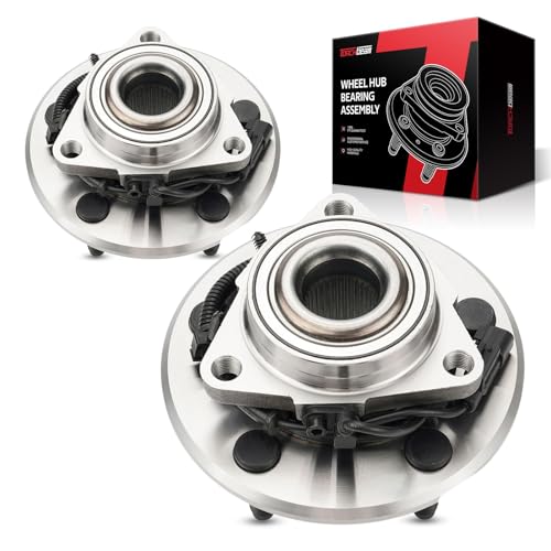Torchbeam Pair 515151 Front Wheel Hub Bearing Assembly for 2012-2018 Ram 1500, 2019-2022 Ram 1500 Classic Wheel Bearing 5 Lugs W/ABS by Torchbeam - Used condition - US$100.69