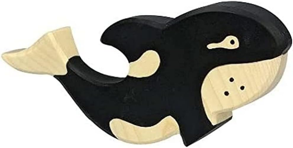 Holztiger Orca Whale Toy Figure