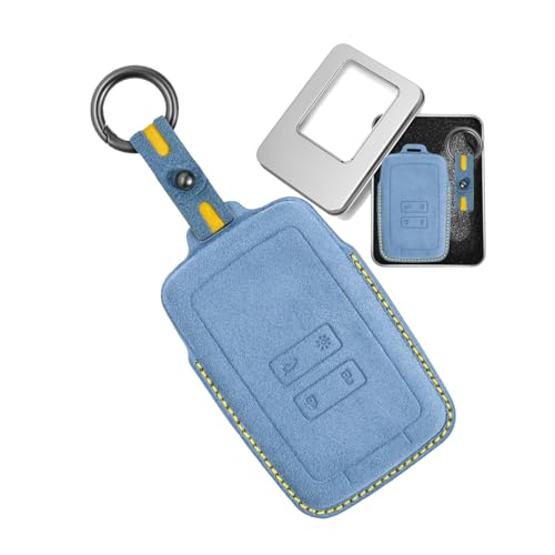 Llavero protector accesorios carcasa para llave Dacia Duster 3 Jogger Sandero ante azul