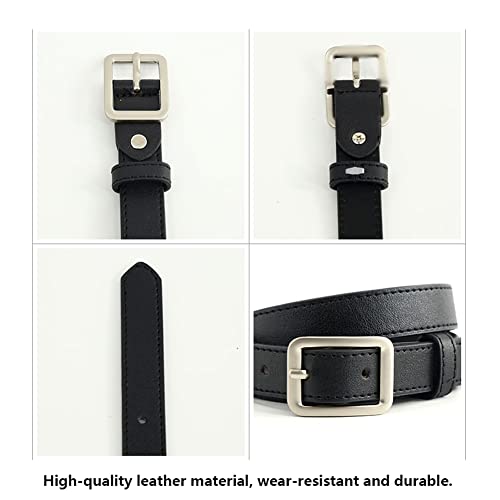 belts,leather belt,BeltLadiesJeansPantsBeltWaistSimpleStudentMen'sBeltSuitableforOutdoorCasualJeansJeans2